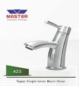 Master Gold Series Topaz Single Lever Basin Mixer (425)